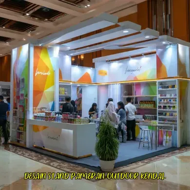 Desain Stand Pameran Outdoor Kendal